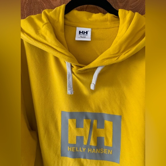 Helly Hansen Canary Yellow Men's Hoodie XL - Picture 2 of 5